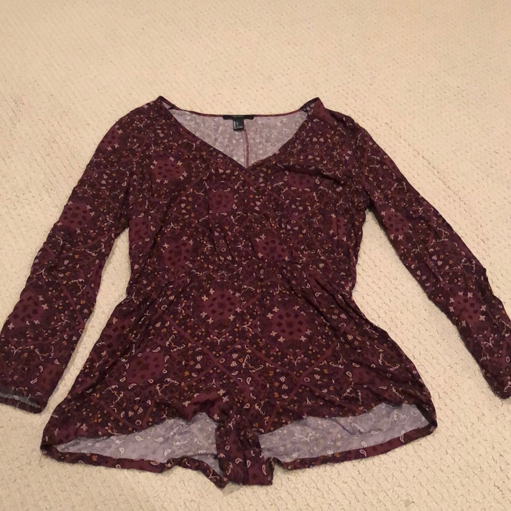 Paisley romper